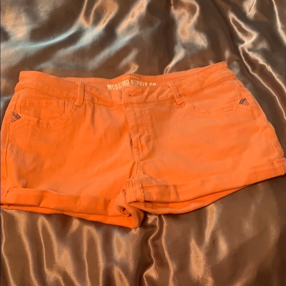 Orange shorts